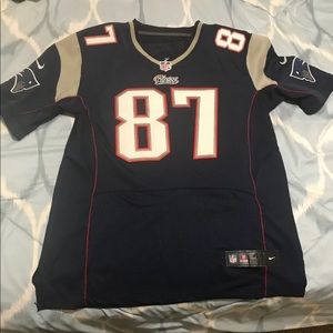 new england patriots gronkowski jersey
44 on field